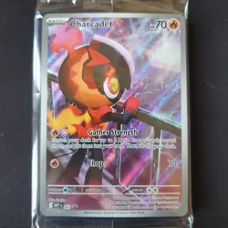 Pokemon TCG - Charcadet MEP 022 Black Star Promo - Phantasmal Flames - Sealed - Image 2