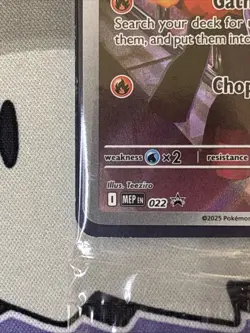 Pokemon TCG Charcadet SEALED Black Star Promo 022 Phantasmal Flames Full Art - Image 2