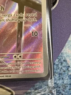 Pokemon TCG Charcadet SEALED Black Star Promo 022 Phantasmal Flames Full Art - Image 3
