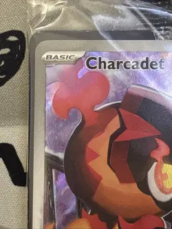 Pokemon TCG Charcadet SEALED Black Star Promo 022 Phantasmal Flames Full Art - Image 5