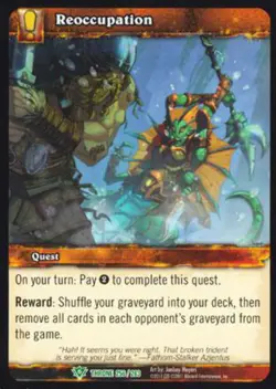 World of Warcraft TCG Reoccupation - Throne of the Tides 256/263 - Image 1