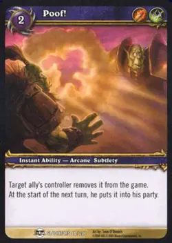 World of Warcraft TCG Poof! - Blood of the Gladiators 88/208 - Image 1