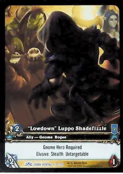 World of Warcraft TCG "Lowdown" Luppo Shadefizzle (Extended Art) - Through the D - Image 1