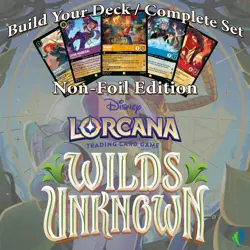 Disney Lorcana WILDS UNKNOWN Singles | Build Your Deck / Complete Set | Non-Foil - Image 1