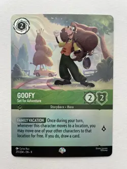 Disney Lorcana TCG Goofy - Set for Adventure EPIC 211/204 Fabled - Image 1