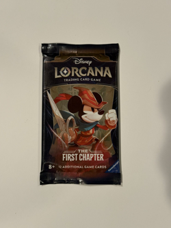 1x Sealed Disney Lorcana The First Chapter Booster Pack (Mickey Ver.) - Image 1