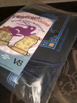 SpellGround V8 BLACK Festival Playmat Year of the Rabbit Magic Yugioh Pokemon - Image 4