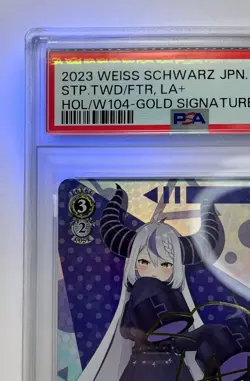 PSA 10 Weiss Schwarz Hololive Vol.2 HOL/W104-004SP SP Signed Laplus Darknesss - Image 3