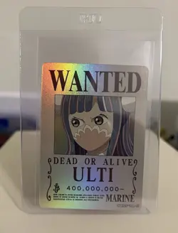 One Piece - Ulti Wanted Poster - Dead Or Alive Card - Image 1