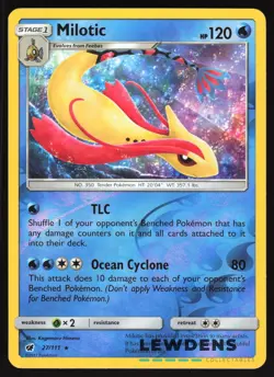 Milotic - 27/111 - Holo Rare Reverse Holo - Crimson Invasion - Pokemon Card - Image 1
