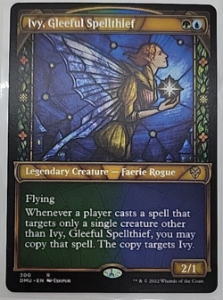MTG Ivy, Gleeful Spellthief Dominaria United 300 Regular Rare - Image 1