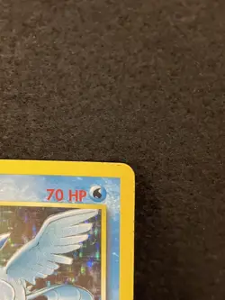 A 1999 Rare Holo Fossil Articuno Pokemon Card 2/62 MP - Image 4