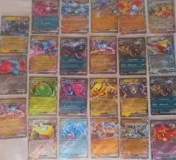 20 x Pokemon RR Double Rare Japanese Korean Holo Foil Trading Cards Job Lot - Image 2