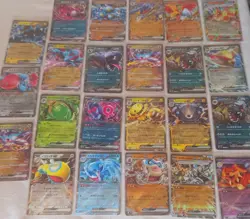20 x Pokemon RR Double Rare Japanese Korean Holo Foil Trading Cards Job Lot - Image 3