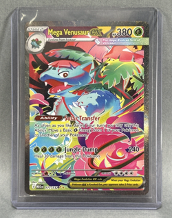 Mega Venusaur ex 177/132 Mega Evolution SIR Spec. Illustration Rare Pokemon Card - Image 4