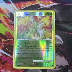 Scyther Lv.12 46/100 Reverse Holo Majestic Dawn Pokemon Trading Card - Image 1