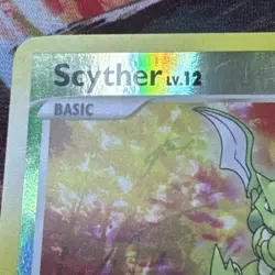 Scyther Lv.12 46/100 Reverse Holo Majestic Dawn Pokemon Trading Card - Image 2