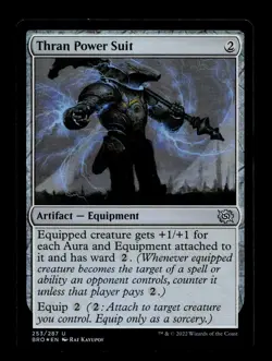 Thran Power Suit 253 Foil U The Brothers' War - Image 1