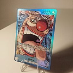 One Piece Buggy [NM] JP, OP09-042 AA Leader - Image 1