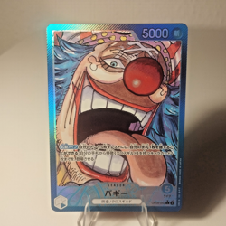 One Piece Buggy [NM] JP, OP09-042 AA Leader - Image 2