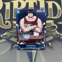 One Piece TCG Sentomaru ST03-007 C Winner Promo Stamp - Image 2