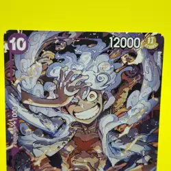 Monkey .D. Luffy P-041 Alt Art English One Piece Card Game TCG Gear 5 LP - Image 4