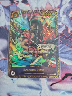 One Piece TCG OP01-025 Roronoa Zoro Custom / FanMade EN - Image 1