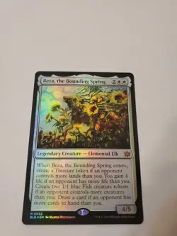 Beza, the Bounding Spring Bloomburrow Foil - Image 1