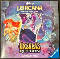 Disney Lorcana TCG: Chapter 4 Ursula's Return Illumineer's Trove SEALED NIB - Image 1