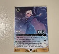 Disney Lorcana Elsa - Ice Maker non-foil Promo DLC Challenge 6/C2 EN 7 - Image 1