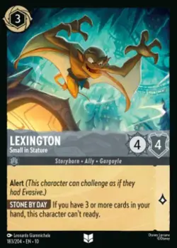 Lexington-Small in Stature 183/204 Whispers in the Well COLD FOIL Disney Lorcana - Image 1