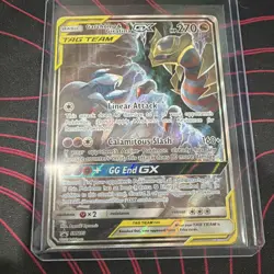 Pokemon Garchomp & Giratina GX SM193 Black Star Promo Full Art - Image 1
