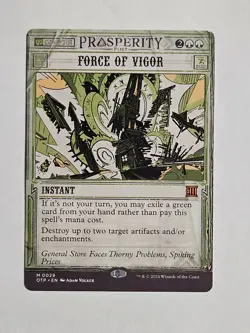 Force of Vigor Outlaws of Thunder Junction: Breaking News Regular - Image 1