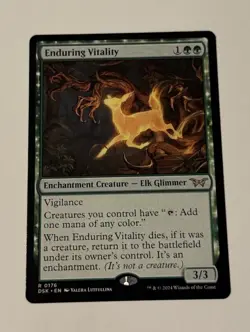 MTG Enduring Vitality - Duskmourn: House of Horror LP - Image 1