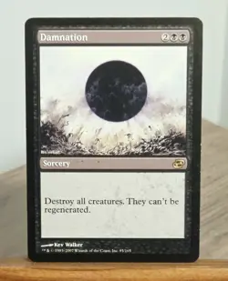DAMNATION MTG Planar Chaos Magic The Gathering Rare English #85 2007 - Image 1