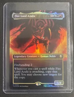 Fire Lord Azula (0334) (Borderless) Avatar: The Last Airbender Foil - Image 2