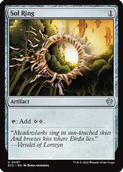 Sol Ring 57 Commander: Lorwyn Eclipsed Magic: The Gathering NM - Image 3