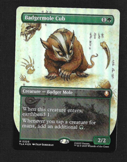 Badgermole Cub (Borderless) Avatar: The Last Airbender Foil - Image 1