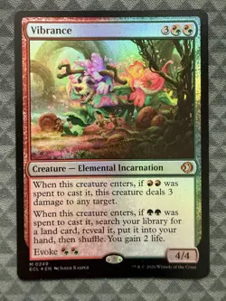 MTG Vibrance #0249 Foil Mythic Lorwyn Eclipsed (ECL) - Image 2