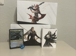 MTG Sephiroth Planet's Heir Starter Deck, Dice and Deck Boxes - Image 2