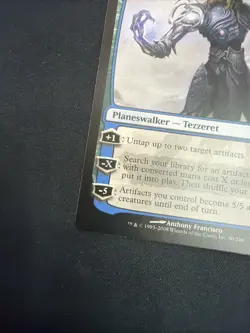 MTG Shards Of Alara Blue Mythic Rare Tezzeret The Seeker Near Mint Condition - Image 5