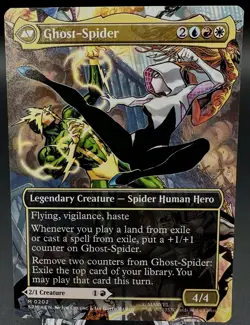 Gwen Stacy (Borderless) Mythic Regular 202: MTG Spider-Man SPM EN (NM) - Image 2