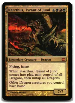 Karrthus, Tyrant of Jund FOIL 117 Magic_the_gathering Alara Reborn - Image 1