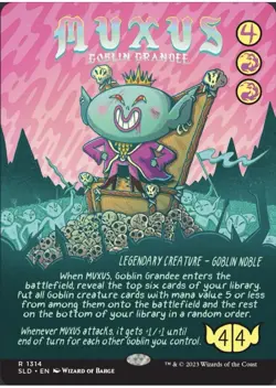 MTG Secret Lair - GOBLIN & SQUABBLIN' - Non Foil Edition Sealed Magic Barge Art - Image 2