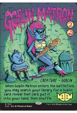 MTG Secret Lair - GOBLIN & SQUABBLIN' - Non Foil Edition Sealed Magic Barge Art - Image 4