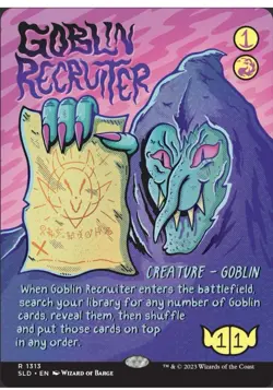 MTG Secret Lair - GOBLIN & SQUABBLIN' - Non Foil Edition Sealed Magic Barge Art - Image 5