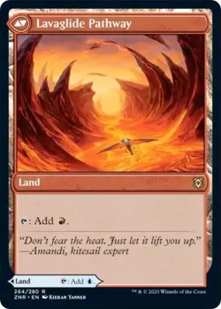 Magic The Gathering MTG RIVERGLIDE PATHWAY Zendikar Rising NM Near Mint - Image 2