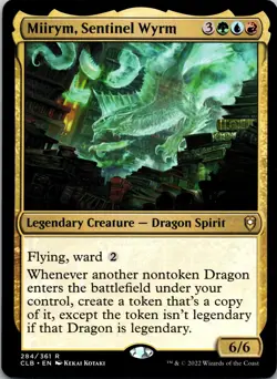Miirym, Sentinel Wyrm 284 Commander Legends: Battle for Baldur's Gate MTG NM - Image 1