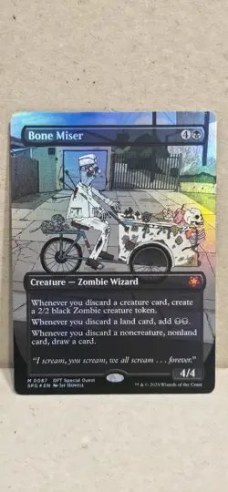 Bone Miser (Borderless) Special Guests Foil #087 Near-Mint/Never-Played - Image 1