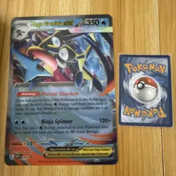 Pokemon TCG Mega Greninja EX Oversized Jumbo Promo Card MEP 081 - Image 1